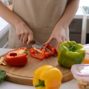 Cutting vegetables